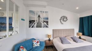 B&B / Chambres d'hotes L'Escale Evel Er Ger : Studio - Vue sur Mer