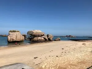 Appartement 3* face mer avec wifi, plage à 50m - Trégastel - FR-1-368-123 - 提赫嘎它尔