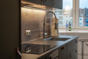 Kiel, renovierte Innenstadtwohnung, 24h Check-in, 2 kostenlose Fahrräder