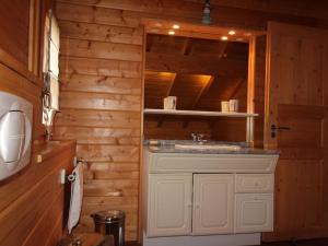 Chalet tout confort avec terrasse et poêle, animaux acceptés - FR-1-589-233