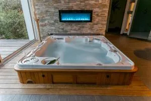 Charmante maison avec spa, sauna et jardin privatif - 圣热尔韦