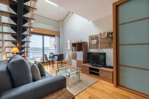 Ático céntrico con vistas al mar