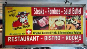 Swiss Food Restaurant and room for rent