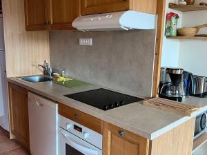 Grand studio lumineux 6 pers à Praloup 1500, balcon sud-est - FR-1-165A-48