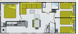 Campings Mobilhome Vias plage dans Camping : photos des chambres