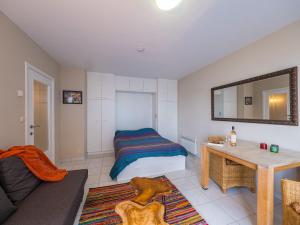 Cozy studio with terrace and sea view