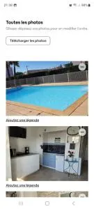 Riviera avec piscine - Les Sablettes