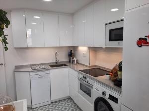 Soleado apartamento con garaje