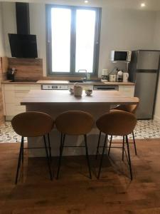 Appartements Charmant T2 renove et climatise chez Cathy : photos des chambres