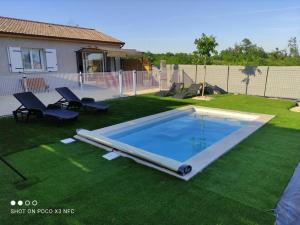 Maisons de vacances L'Odyssee gite avec sa piscine privative : photos des chambres