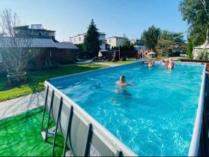 Cozy holiday houses with 2 bedrooms summer swimming pool Dar ówko