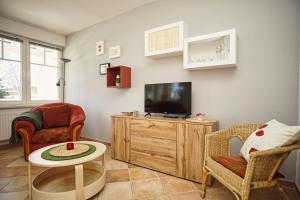 Ferienwohnung in ruhiger Lage, mit Meerblick - Villa am Sonnenhang FeWo 01