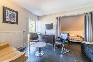 Appartements Gite Le Jorat - Appartement A : photos des chambres