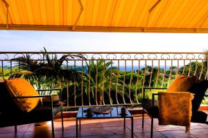 Villas Saint Tropez Bay Charming villa with sea view : photos des chambres