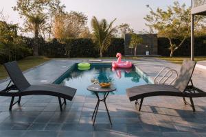 Bel Air Mansion by StayVista - A tranquil oasis with a spacious deck, Gazebo & A mini-amphitheatre