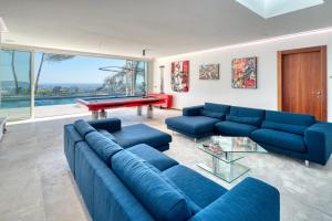 Villas Exceptional property with panoramic sea view over the Bay of Cannes : photos des chambres