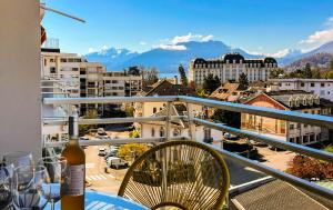 Appartements Penthouse vue incroyable lac et montagnes : photos des chambres