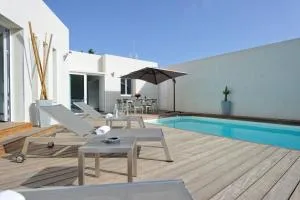 Villa Leccia vue mer piscine chauffée Bonifacio - Saint-Julien