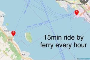 Apartment Isla with heated pool,center, near the beach