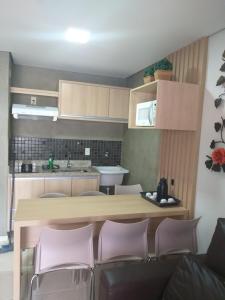 Apartamento no Condomínio Casa da Madeira em Caldas Novas-GO