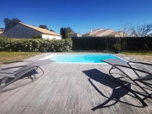 Charmante maison de vacances avec piscine