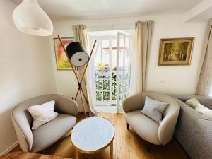 Top view residence in central Ljubljana