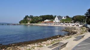 Weitblick - mit Strandkorb, mehr Meer geht nicht