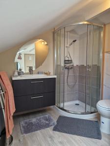 B&B / Chambres d'hotes Les Cormiers : Chambre Familiale avec Salle de Bains Privative