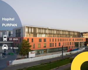 Appartements Appartement Ancely tout neuf deco aero - parking gratuit - Proche Blagnac : photos des chambres