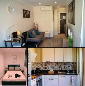 Appartements Magnifique 2 pieces Climatisee Centre, Balcon et Proche Gares : photos des chambres