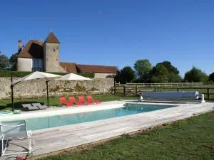 Charmante maison du XVe avec piscine, jardin et terrasse en lisière de la forêt de Tronçais - FR-1-489-217 - Saint-Caprais