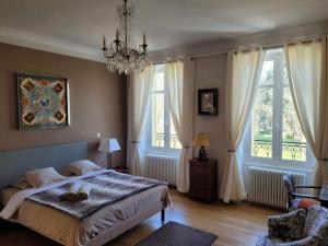 B&B / Chambres d'hotes Chambres d'Hotes Cote Parc-Cote Jardin avec parking prive gratuit : photos des chambres