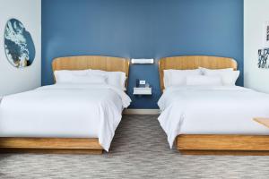 Queen Studio with Two Queen Beds and Sofa Bed room in Element by Marriott Chattanooga East