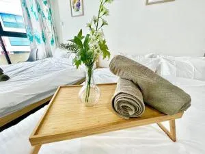 G1 Cozy 1-6Pax 3Q bed Sunway Medical Wifi Smart TV - Kampong Penaga