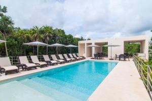 Ground level Garden condo at Akumal south by TAO Santamar