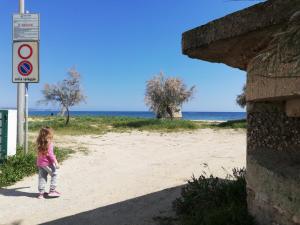 054 e 055 Spiaggia direttamente sulla spiaggia di SalentoInVacanza.Com