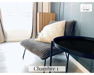 Appartements Le 9 de Coeur - 2 chambres - 6 couchages : photos des chambres