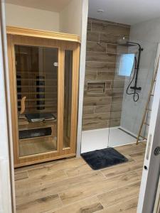 Maisons de vacances Escapade Normande avec son sauna prive : photos des chambres