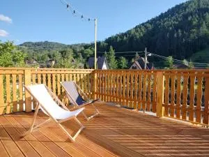 Willa pod Aniołem # apartament z widokowym tarasem - Erdős