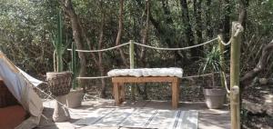 Tentes de luxe Evasion en pleine nature, Tipi insolite a proximite du Pont du Gard ! : photos des chambres