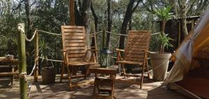 Tentes de luxe Evasion en pleine nature, Tipi insolite a proximite du Pont du Gard ! : photos des chambres