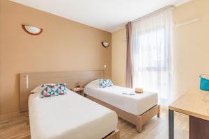 Twin Studio room in Appart'City Nice Acropolis
