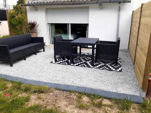 Appartements Concarneau studio avec terrasse : photos des chambres