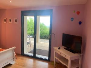 B&B / Chambres d'hotes Mur-Mures : Chambre Double - Vue sur Jardin