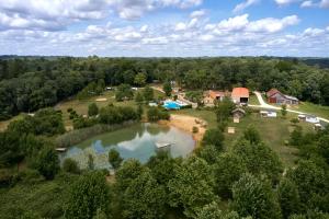 Tentes de luxe Glamping Dordogne : photos des chambres