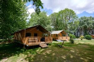 Tentes de luxe Glamping Dordogne : photos des chambres