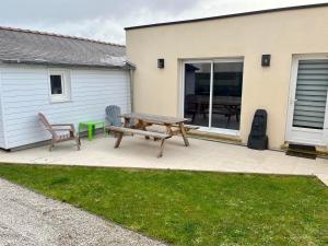 Maisons de vacances L'Ostrea, maison avec jardin a 200m de la mer-wifi : photos des chambres