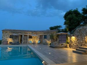 Villas U CASEDDU- Villa piscine privee chauffee- Jacuzzi- vue mer- clim-wifi : photos des chambres