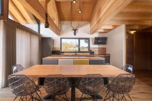 Chalets Chalet Mana, tout confort avec spa et sauna : photos des chambres