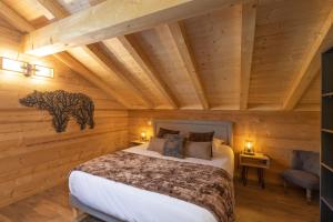 Chalets Chalet Mana, tout confort avec spa et sauna : photos des chambres